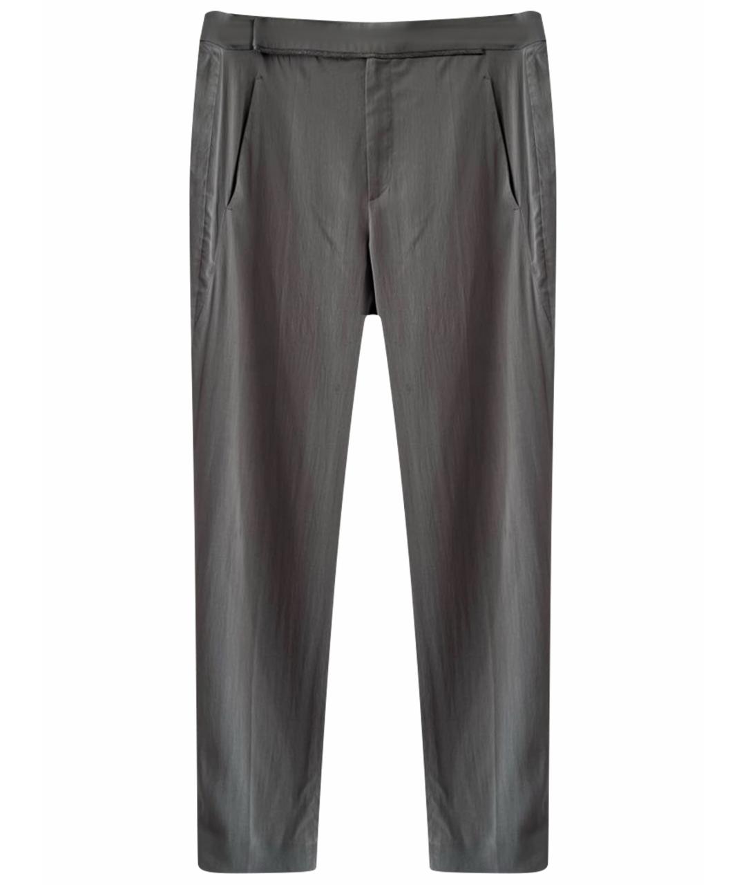 BRUNELLO CUCINELLI Серые брюки узкие, фото 1
