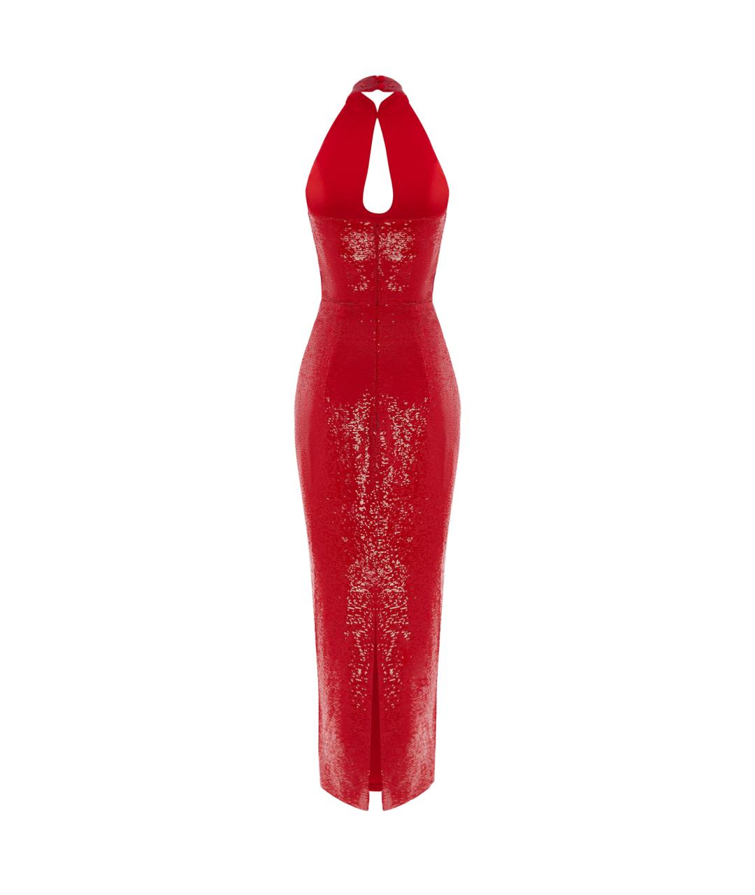 RASARIO Красное полиэстеровое вечернее платье, фото 2