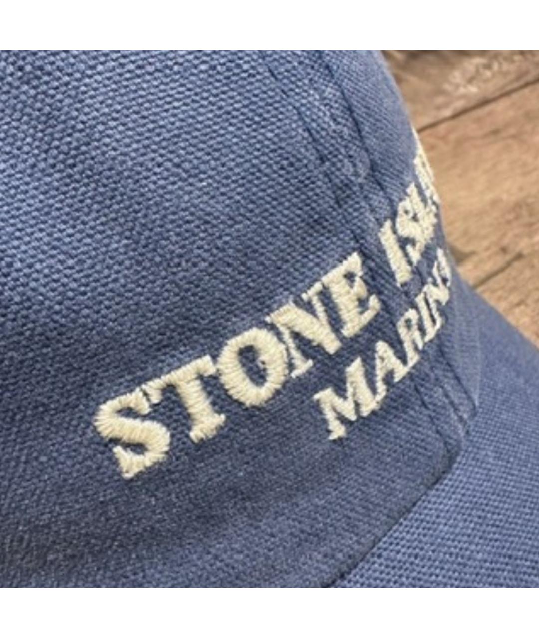 STONE ISLAND Голубая хлопковая кепка/бейсболка, фото 4