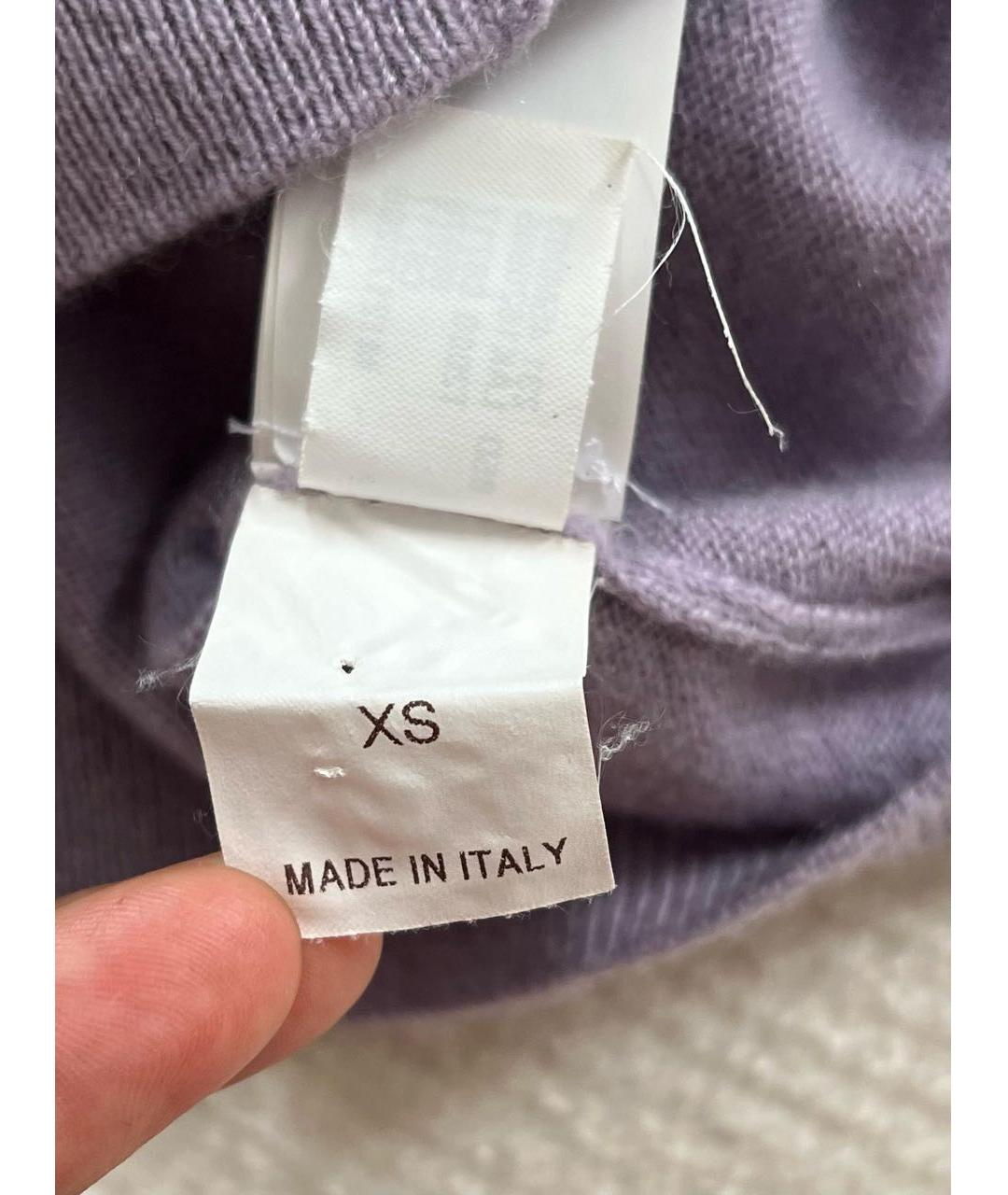 BRUNELLO CUCINELLI Фиолетовый джемпер / свитер, фото 5