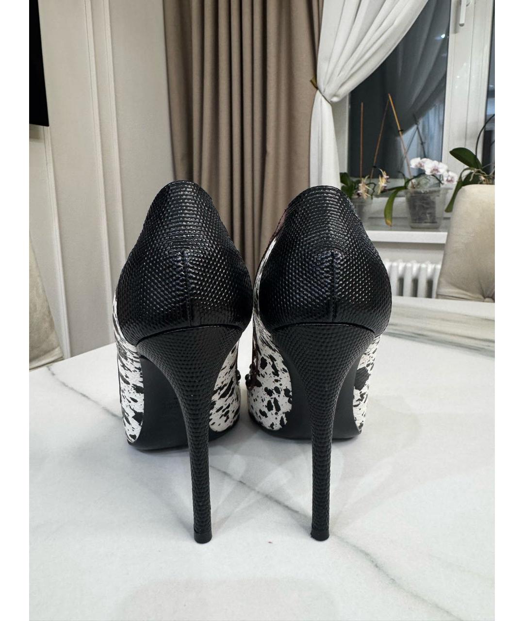 FENDI Мульти кожаные туфли, фото 4