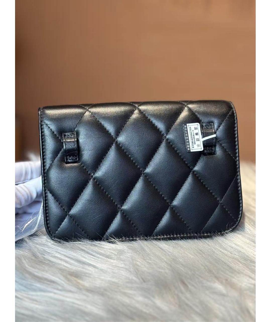 BALENCIAGA Черная кожаная сумка через плечо, фото 3