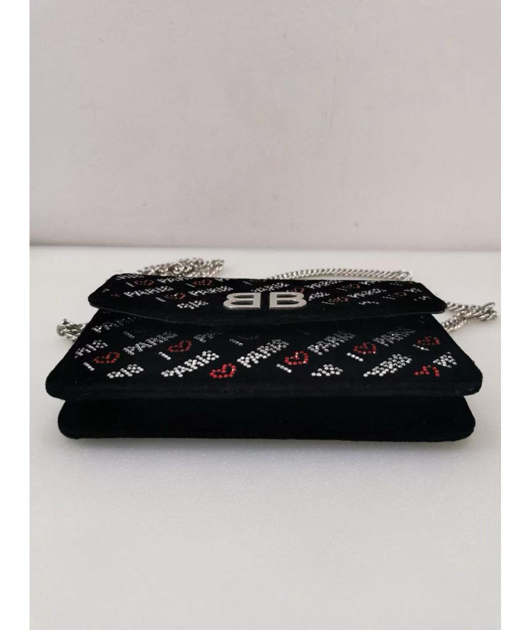 BALENCIAGA Черная сумка через плечо, фото 4