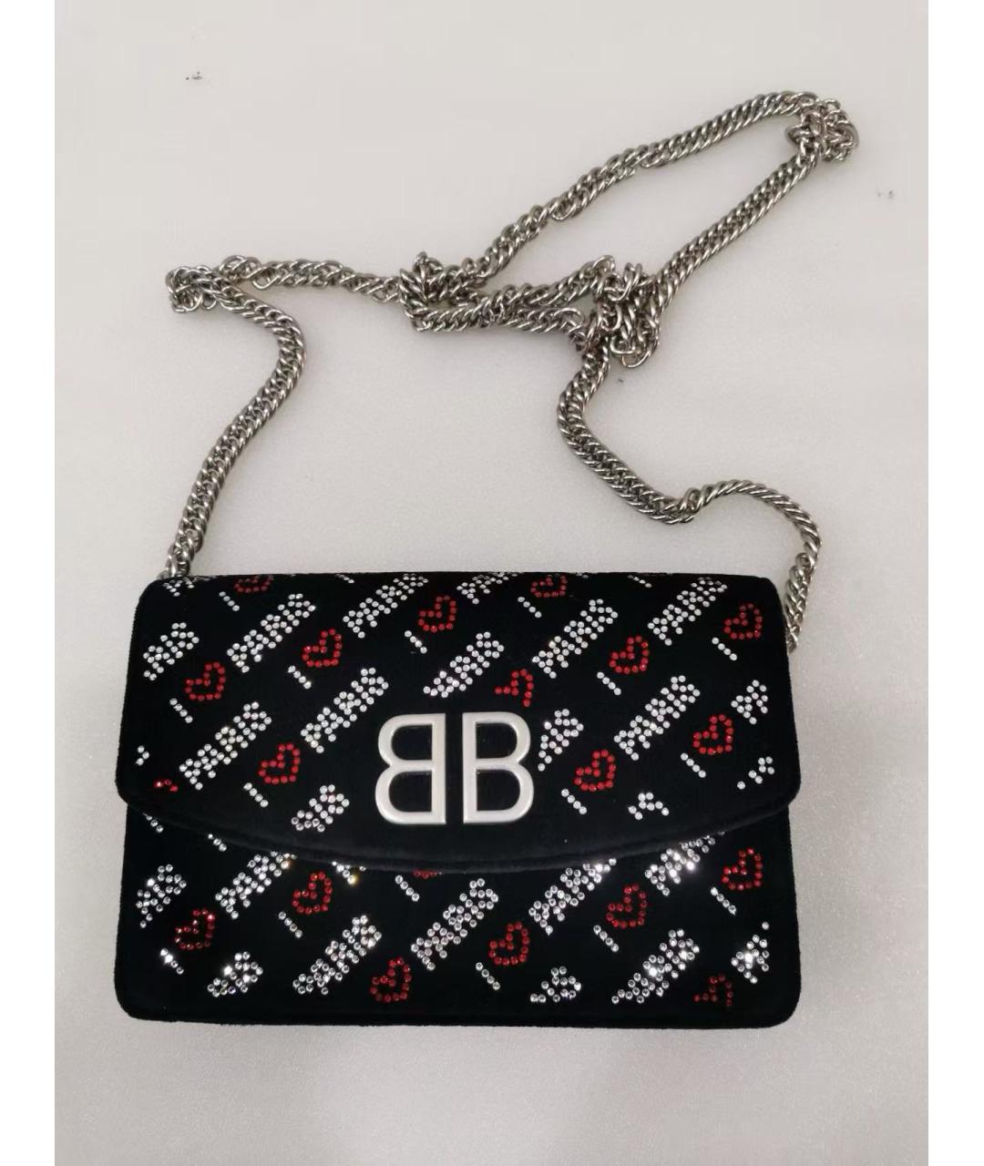 BALENCIAGA Черная сумка через плечо, фото 6