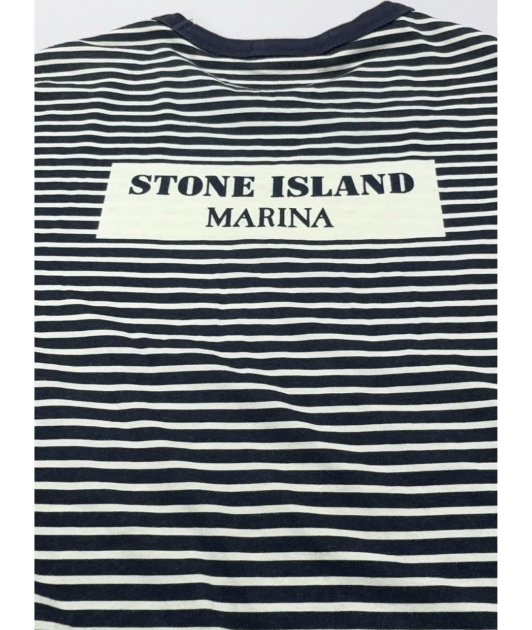 STONE ISLAND Мульти хлопковая футболка, фото 4
