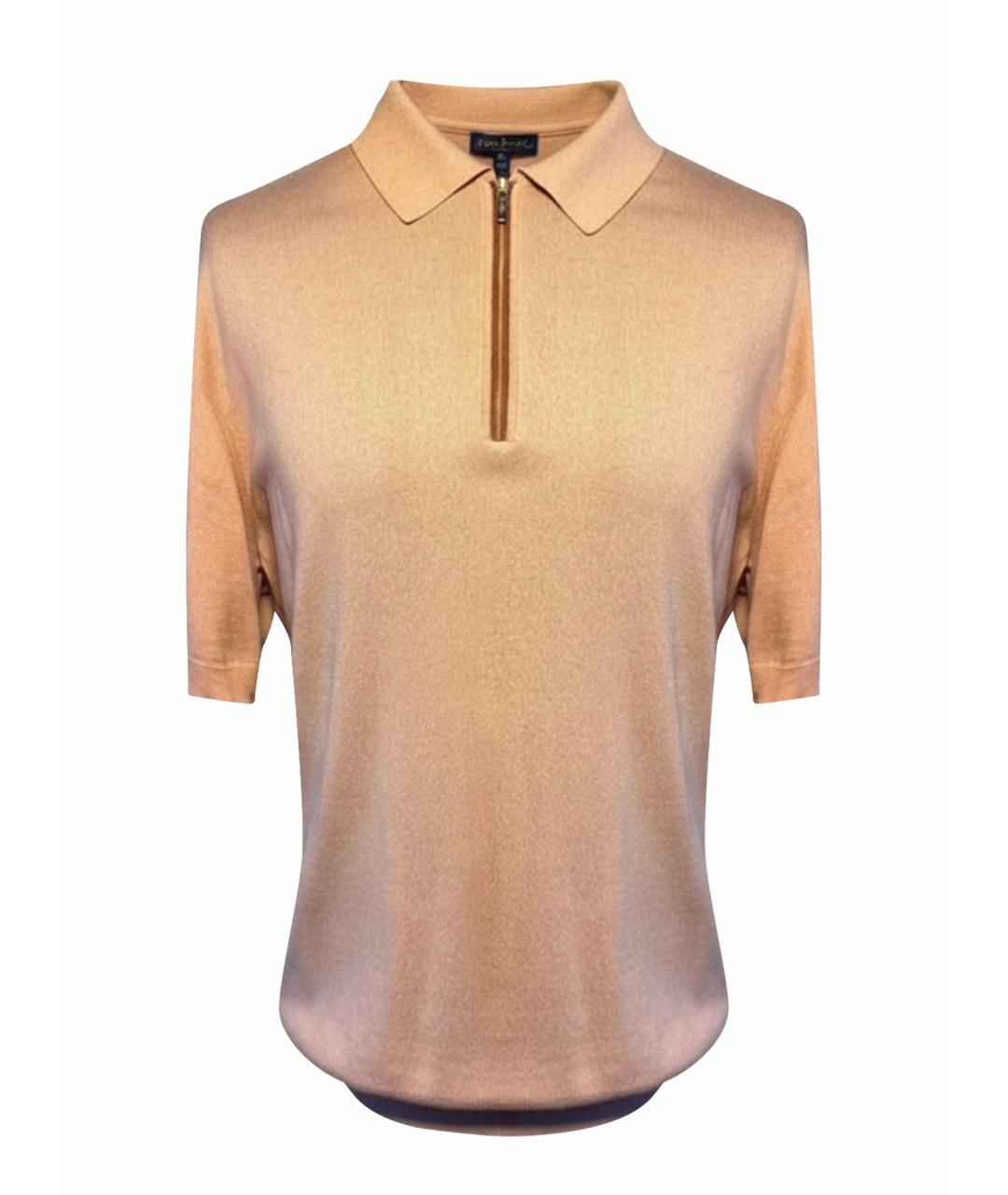 ZILLI Голубой шелковый джемпер / свитер, фото 1