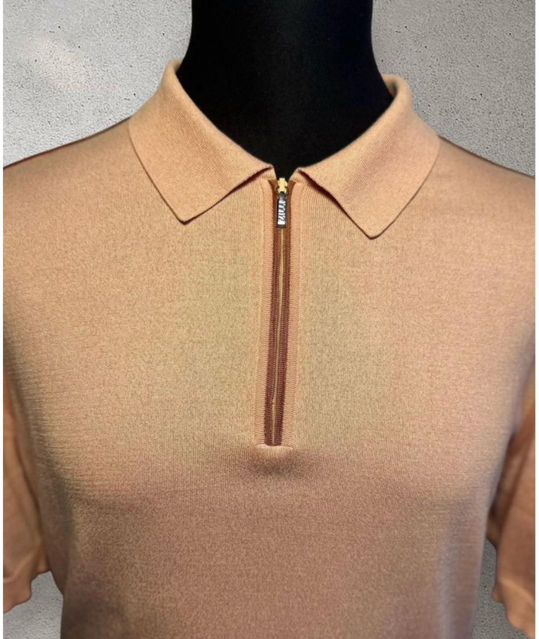 ZILLI Голубой шелковый джемпер / свитер, фото 2