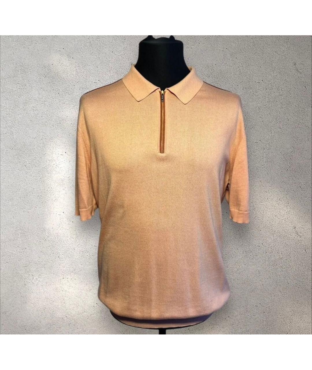 ZILLI Голубой шелковый джемпер / свитер, фото 5