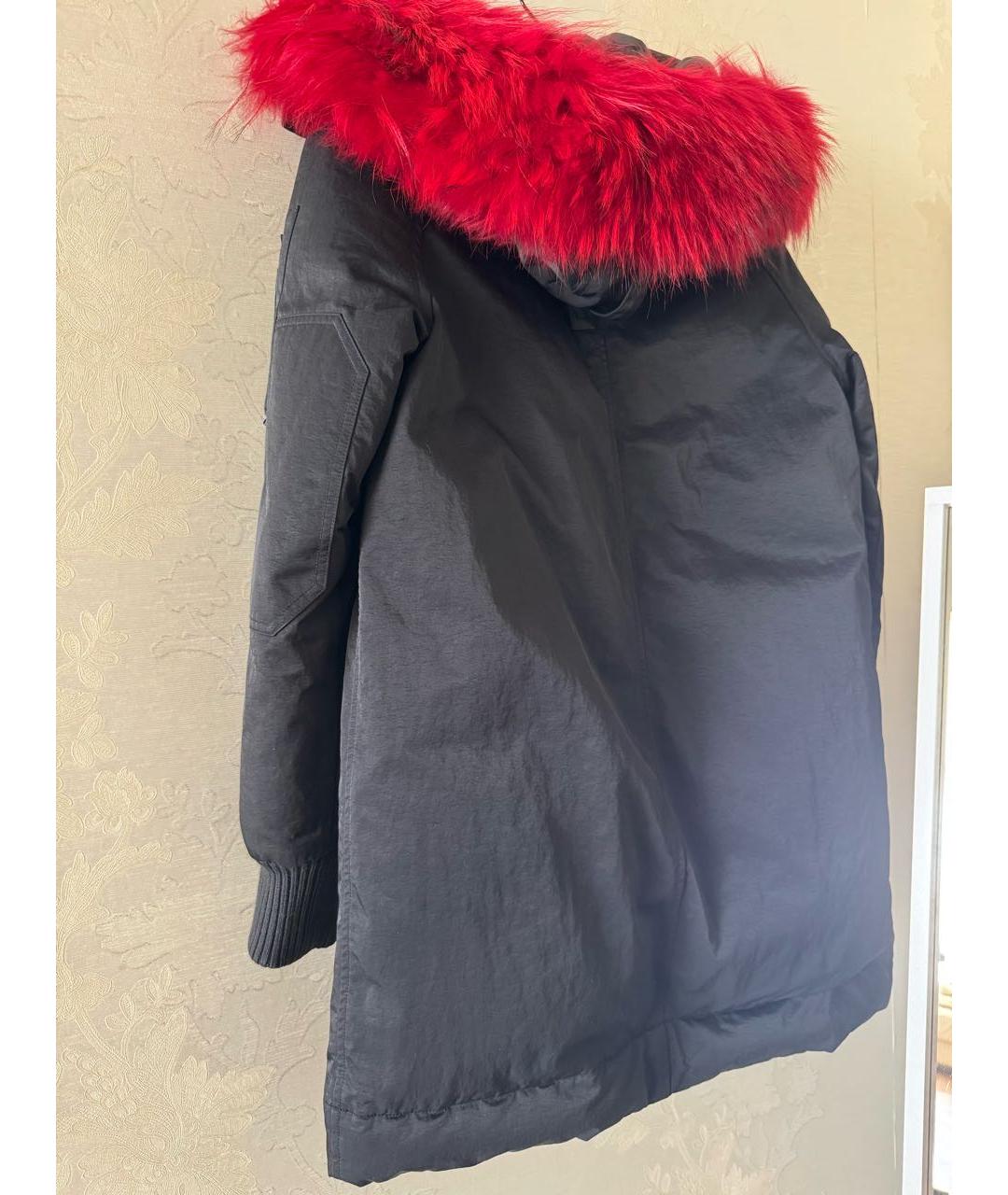 KENZO Черный пуховик, фото 4