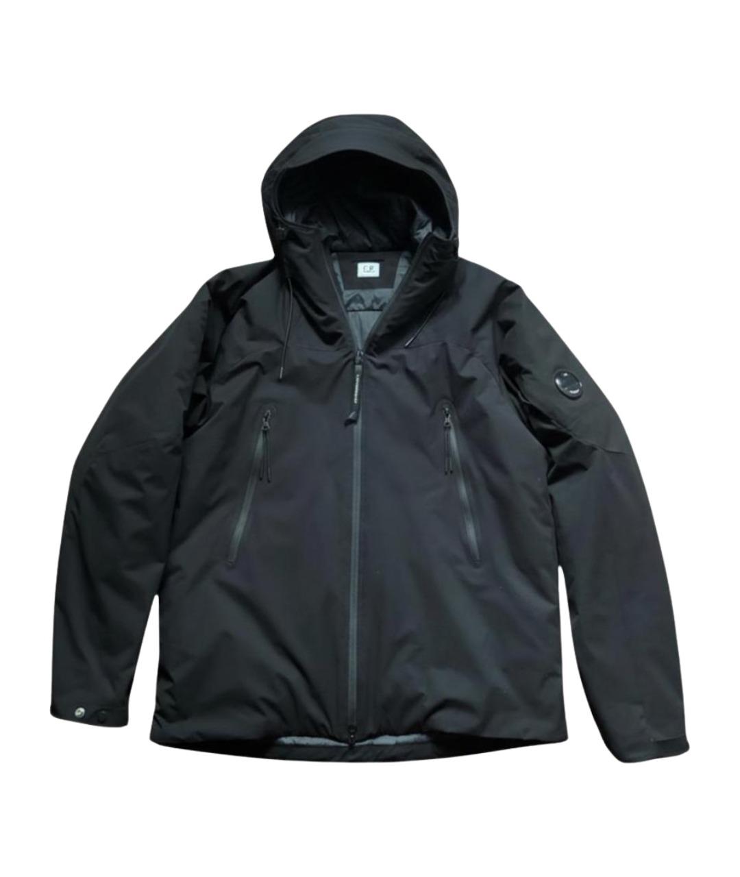 CP COMPANY Черная полиэстеровая куртка, фото 1