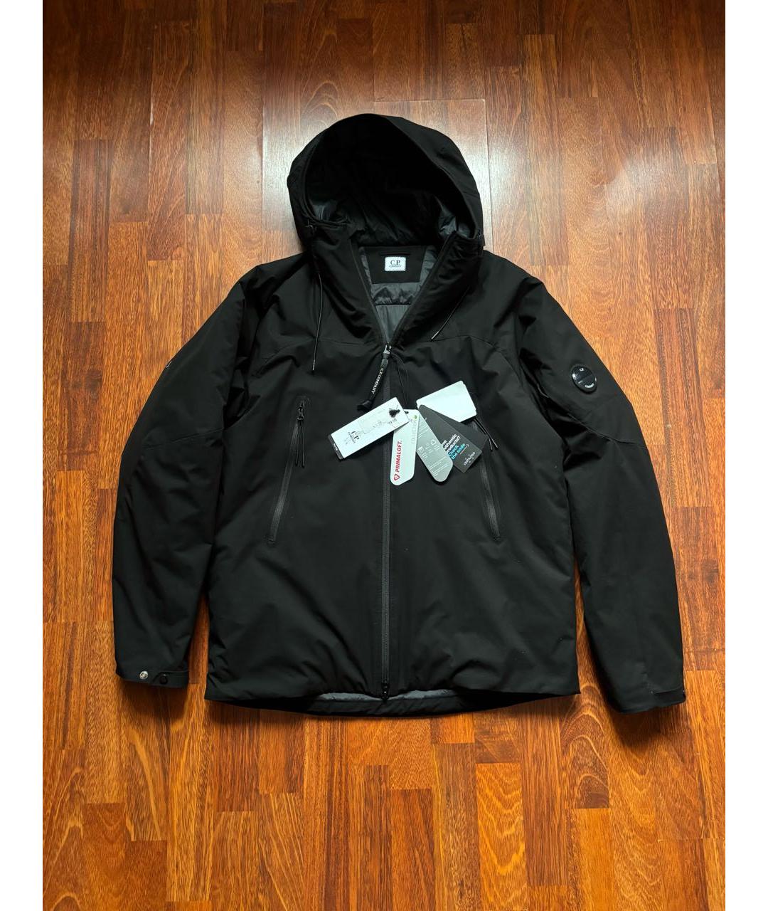 CP COMPANY Черная полиэстеровая куртка, фото 5