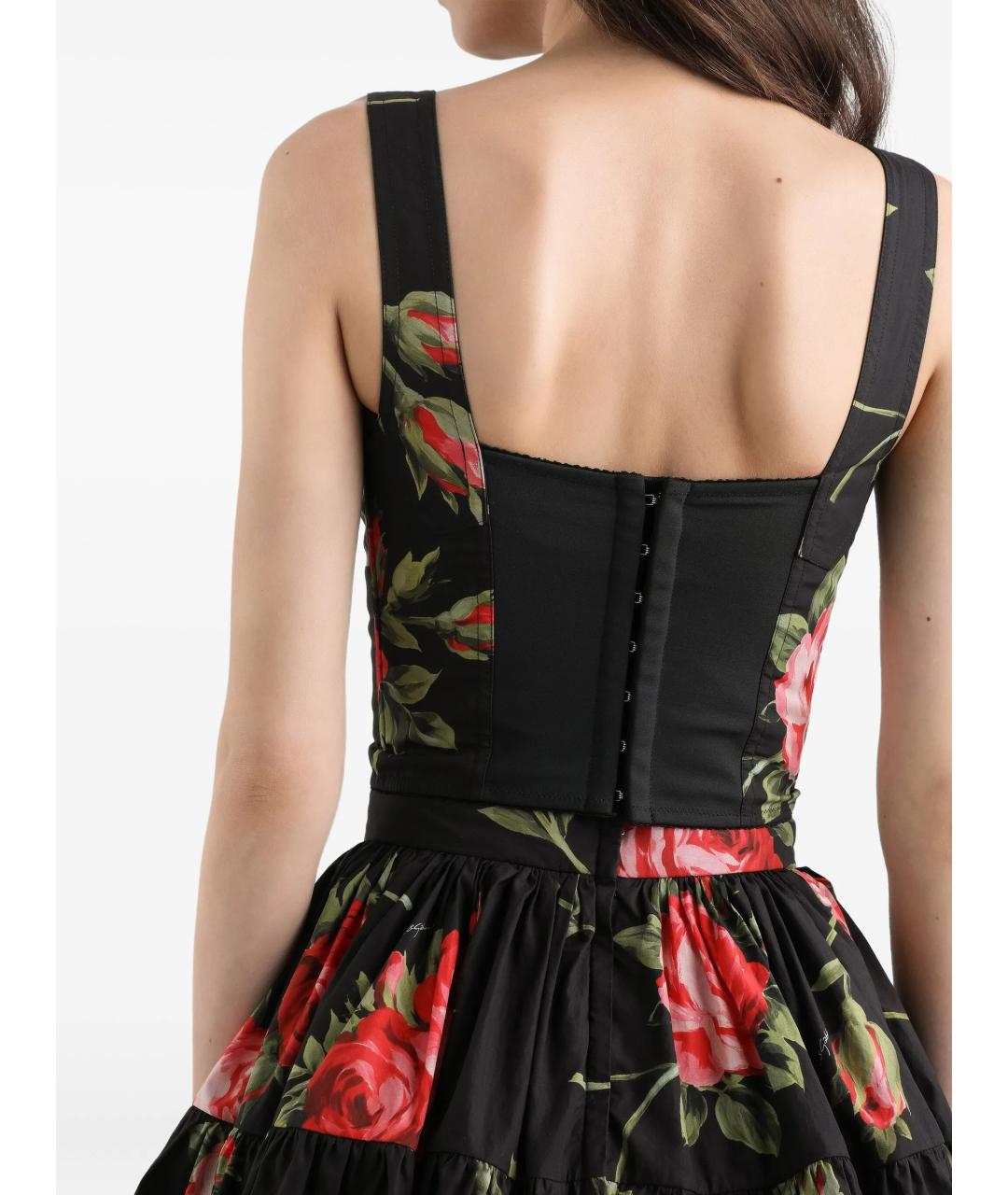 DOLCE&GABBANA Мульти хлопковая майка, фото 5