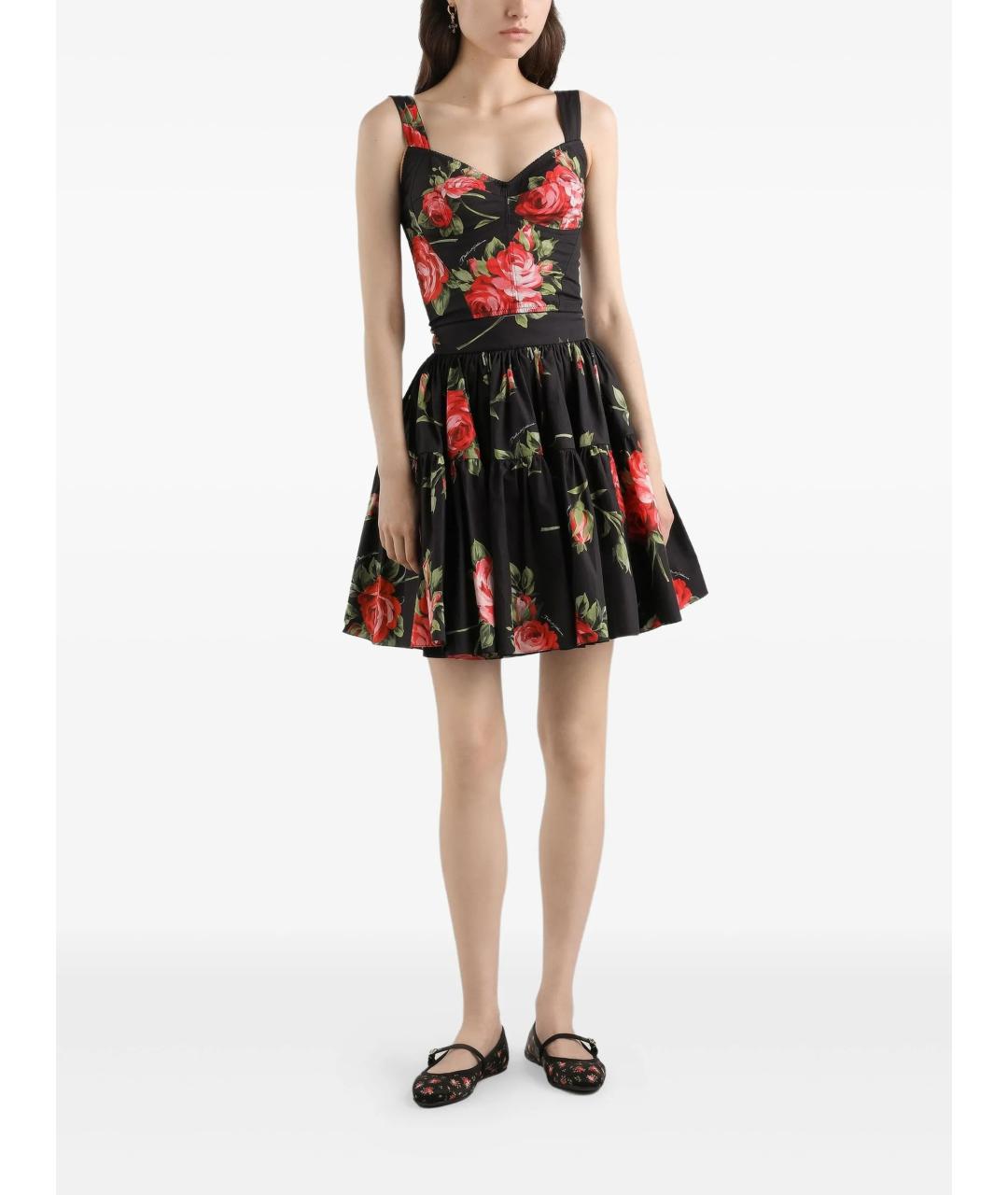 DOLCE&GABBANA Мульти хлопковая майка, фото 2