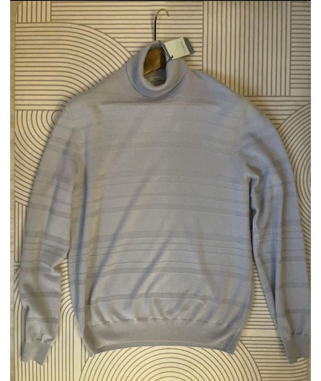 MALO Серый кашемировый джемпер / свитер, фото 2