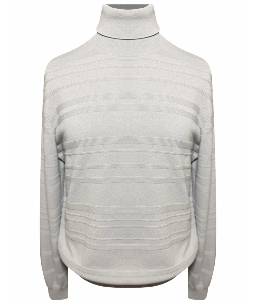 MALO Серый кашемировый джемпер / свитер, фото 1