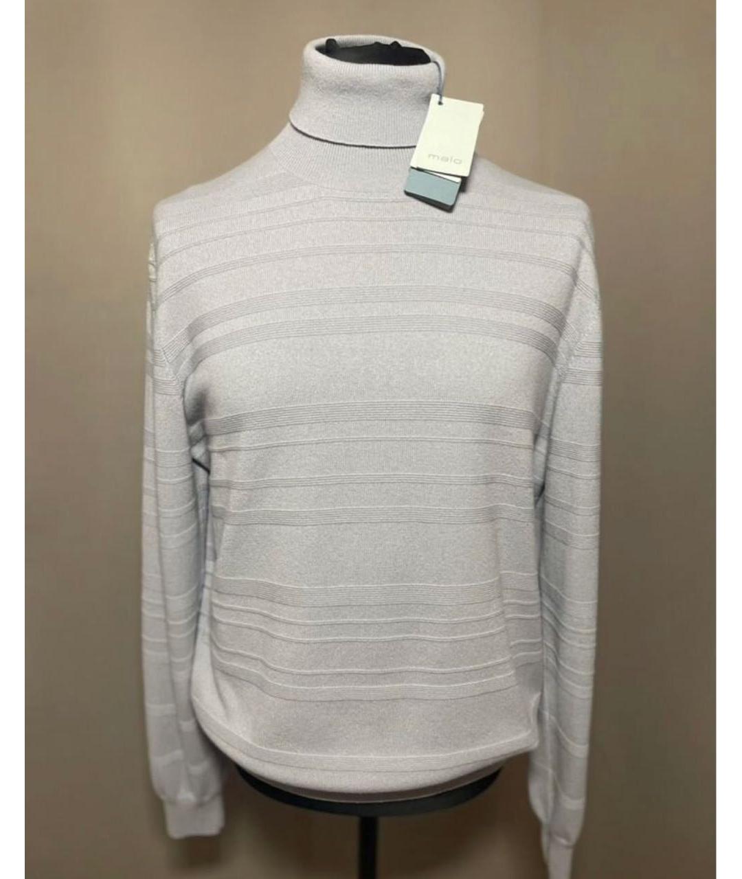 MALO Серый кашемировый джемпер / свитер, фото 5
