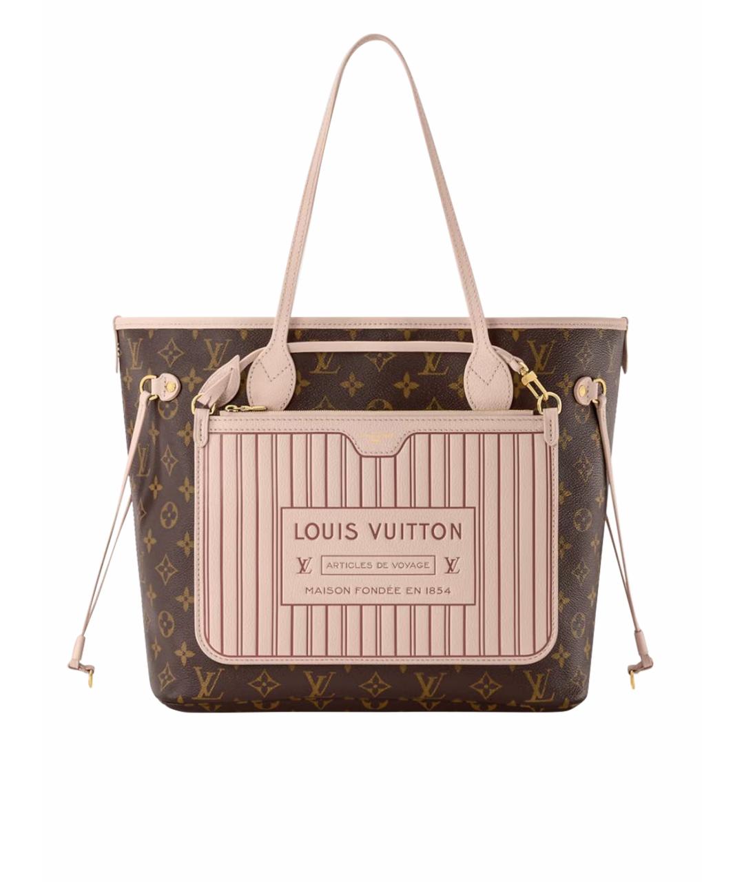 LOUIS VUITTON Кожаная сумка тоут, фото 1