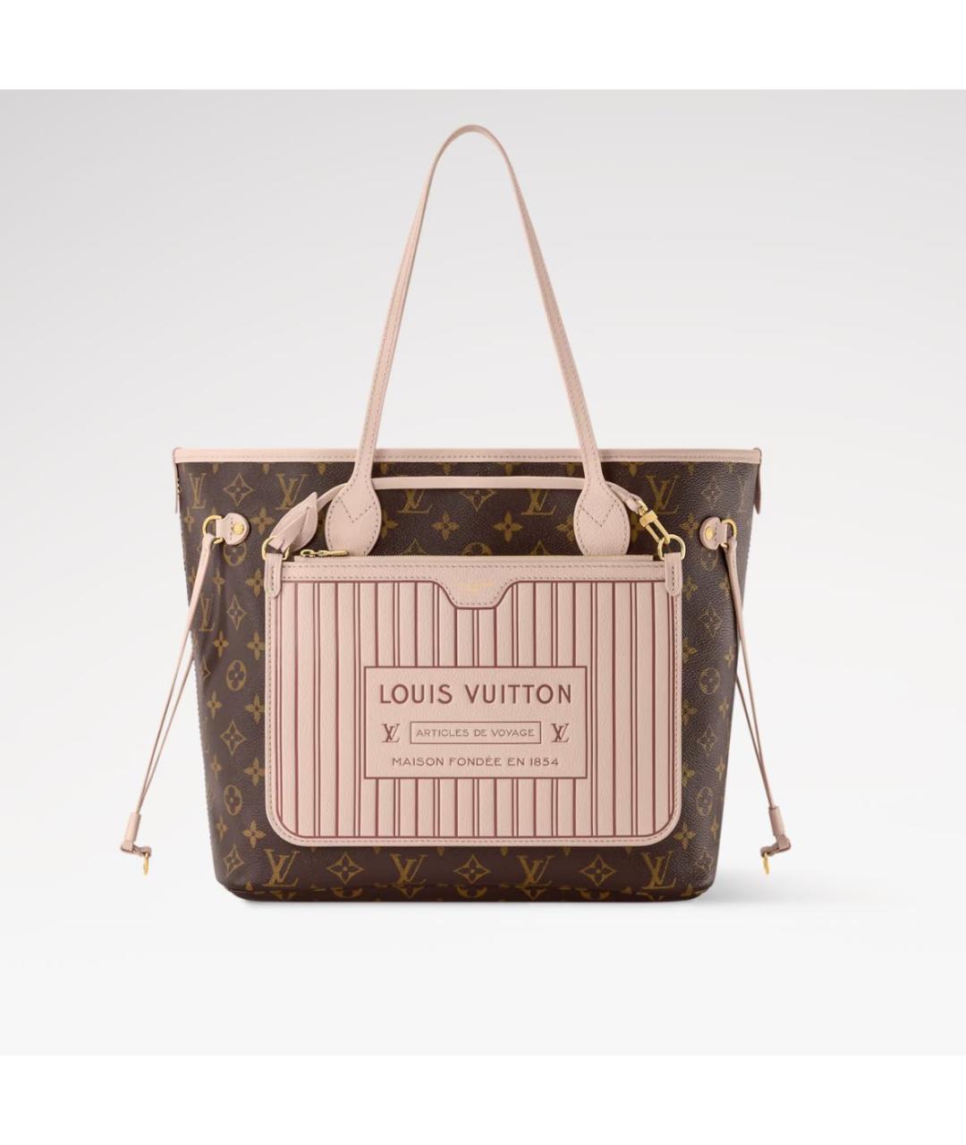 LOUIS VUITTON Кожаная сумка тоут, фото 5