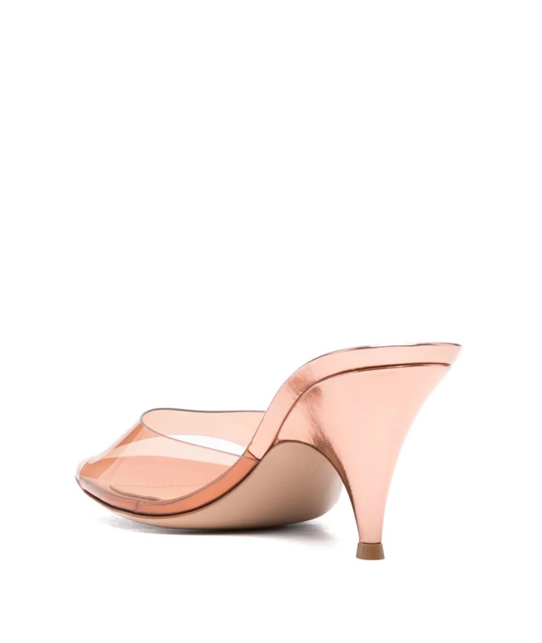 GIANVITO ROSSI Розовые мюли, фото 3