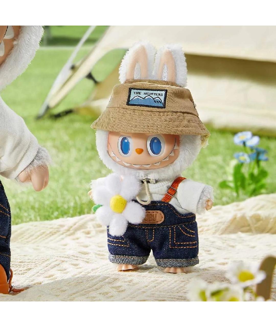 Labubu Бежевый брелок, фото 2