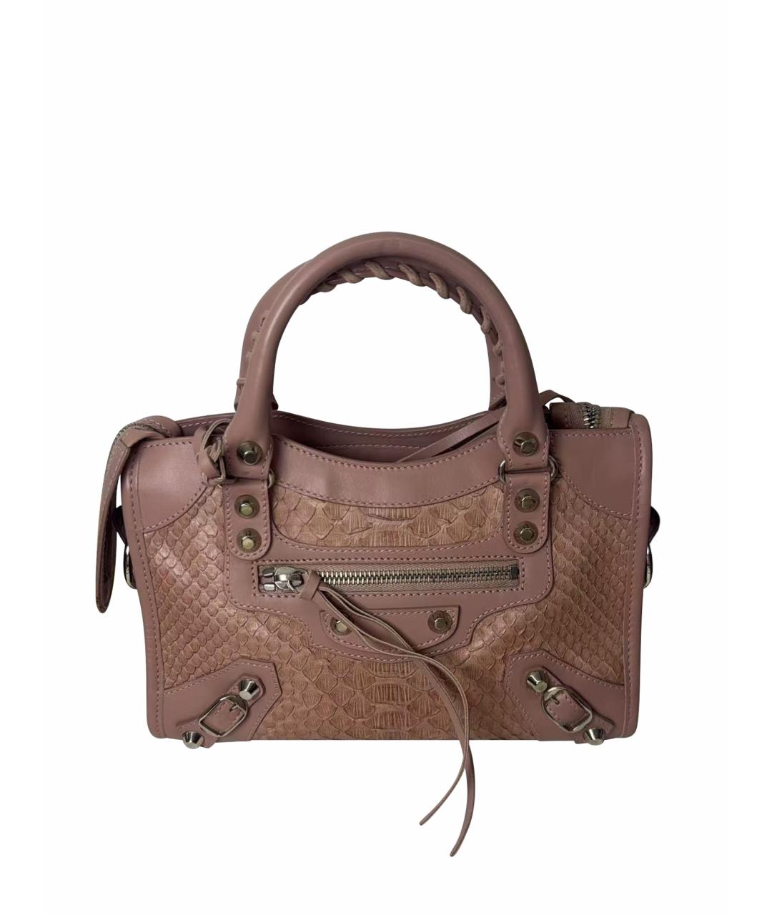 BALENCIAGA Розовая сумка через плечо, фото 1