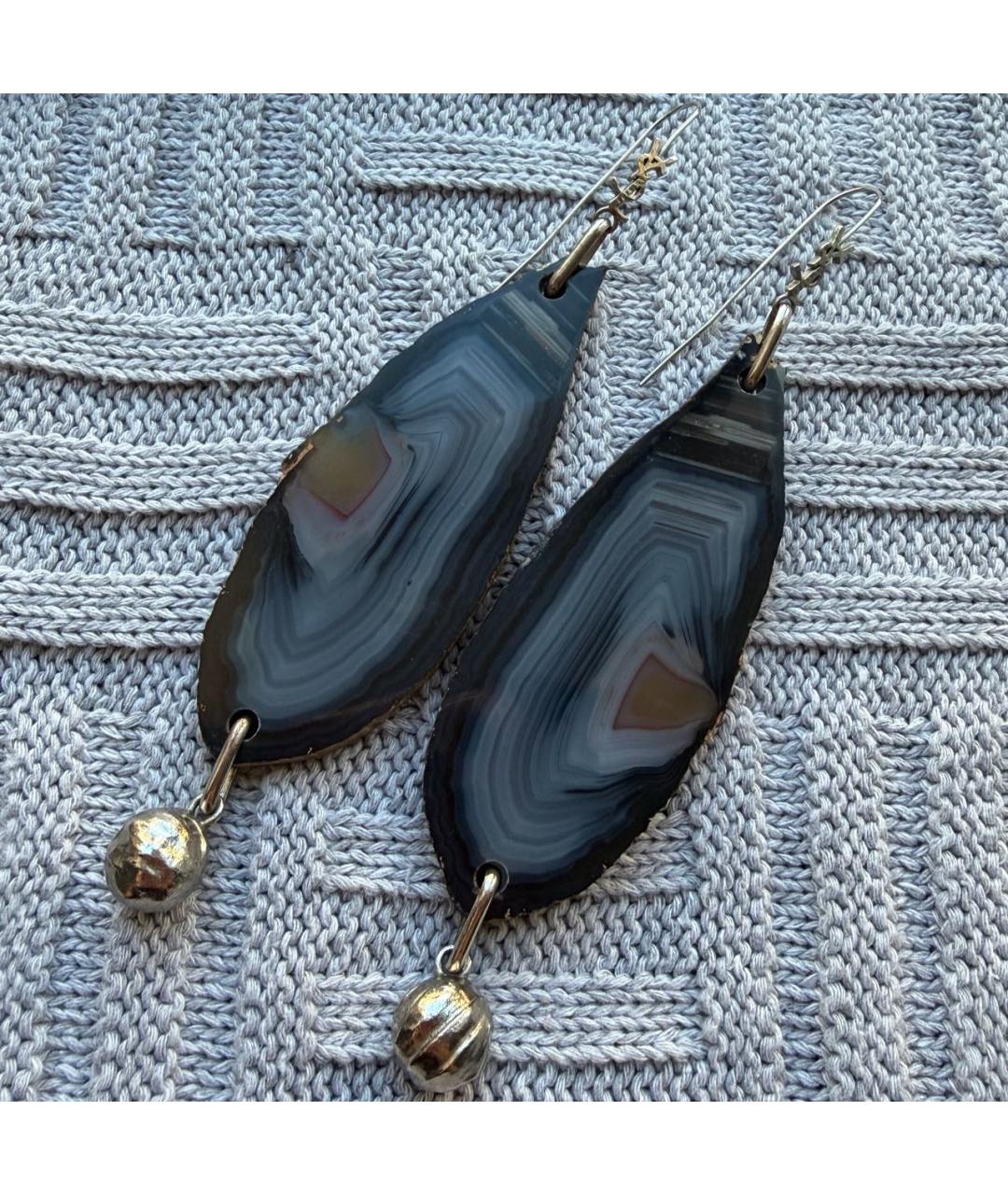 SAINT LAURENT Серебряные серьги, фото 8