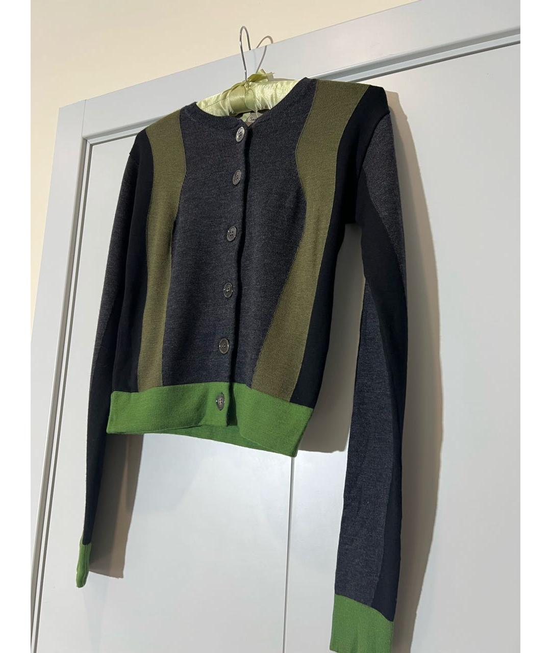 PAUL SMITH Мульти шерстяной кардиган, фото 4