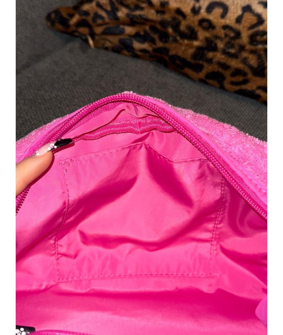 SKIMS Розовая сумка с короткими ручками, фото 4