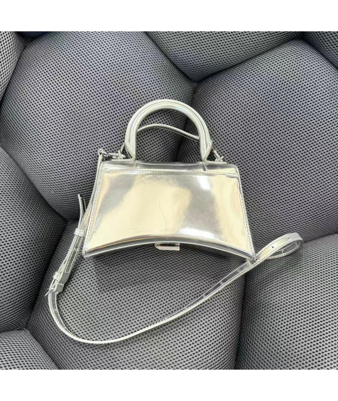 BALENCIAGA Серебряная сумка через плечо, фото 2