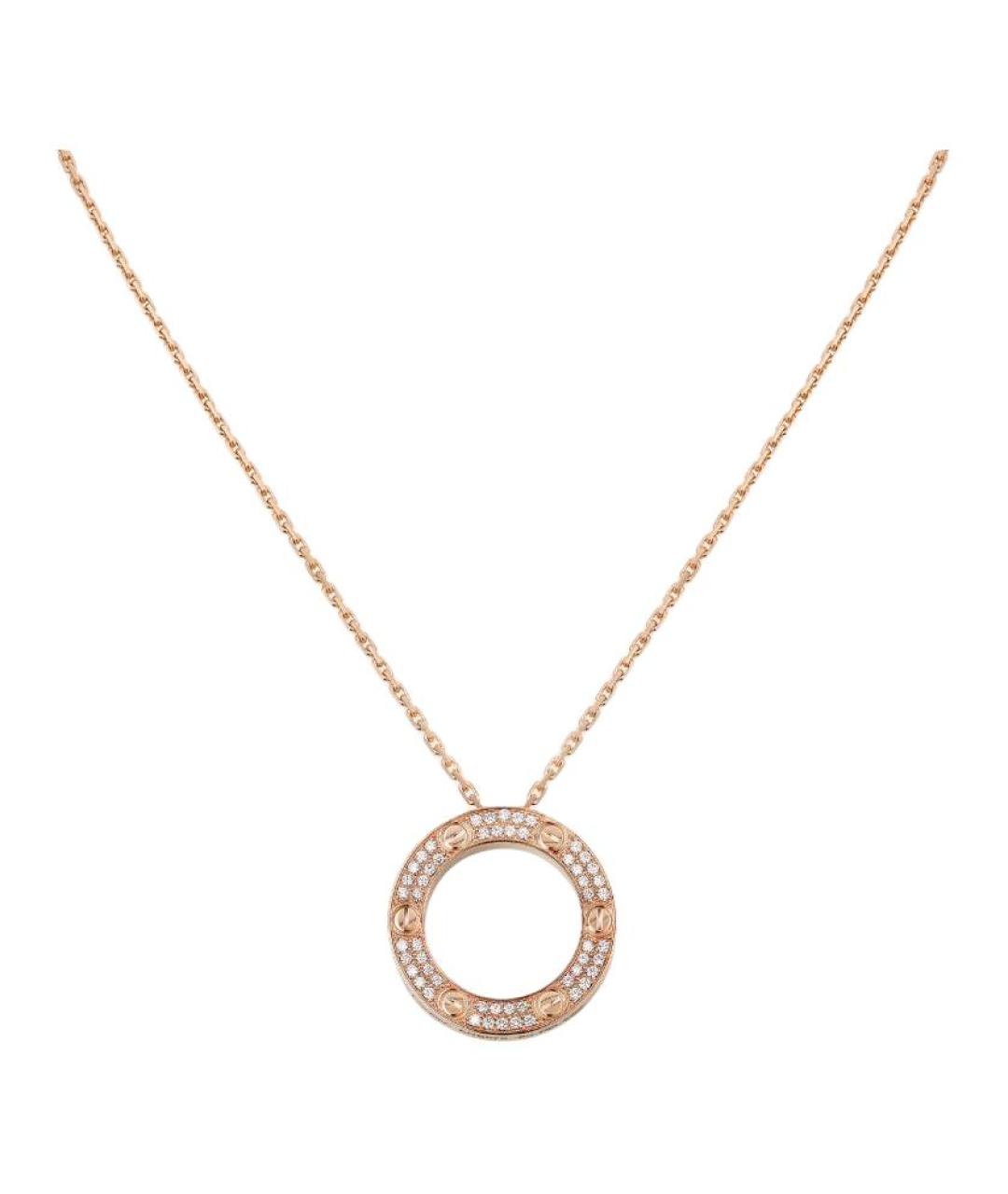 CARTIER Цепочка из розового золота, фото 3