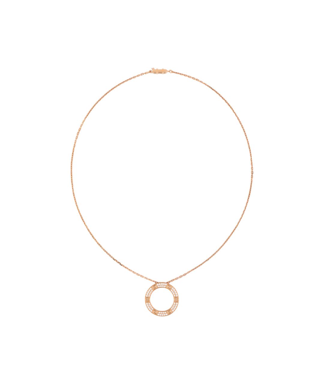 CARTIER Цепочка из розового золота, фото 1