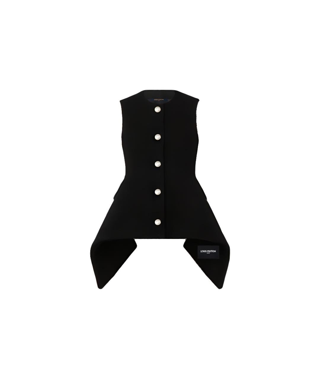 LOUIS VUITTON Черный жилет, фото 1