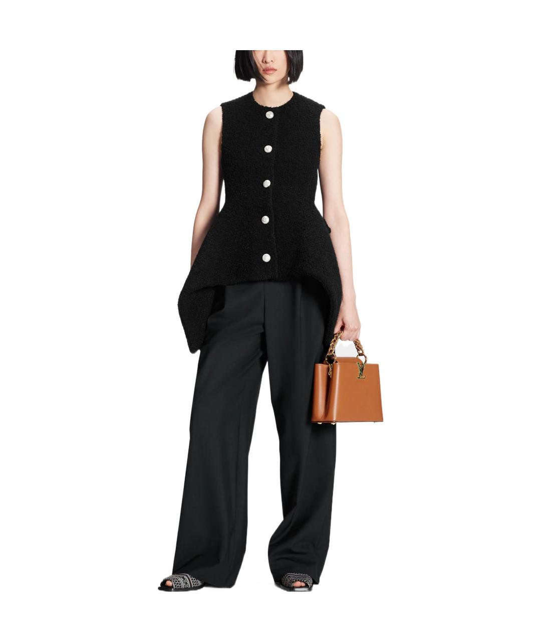 LOUIS VUITTON Черный жилет, фото 2