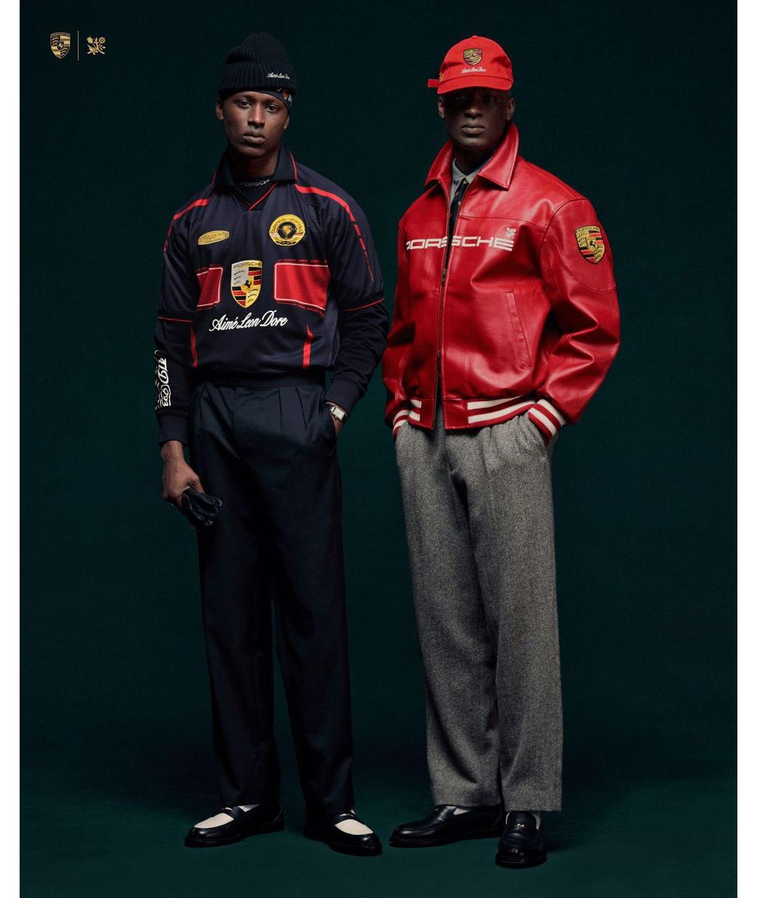 Aimé Leon Dore Красная кожаная куртка, фото 3