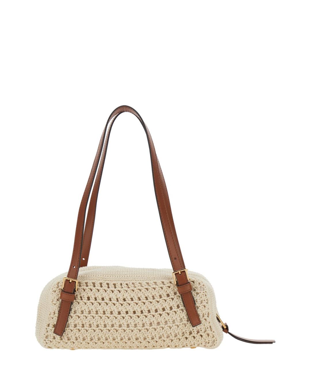 VERSACE Бежевая сумка с короткими ручками, фото 2