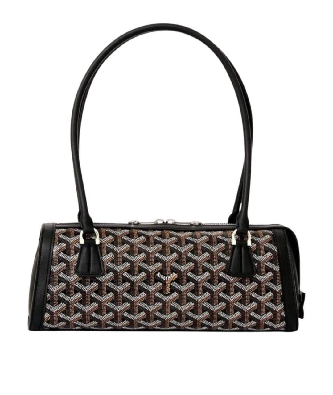 GOYARD Черная сумка с короткими ручками, фото 1