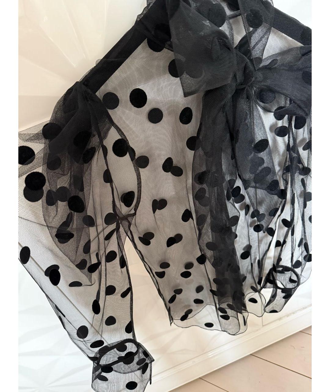 NINA RICCI Черная полиэстеровая блузы, фото 4