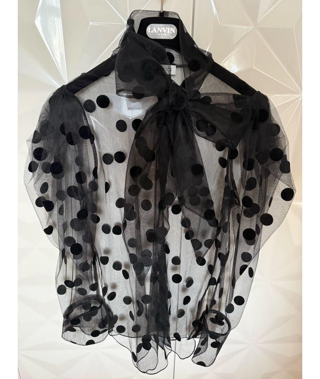 NINA RICCI Черная полиэстеровая блузы, фото 2