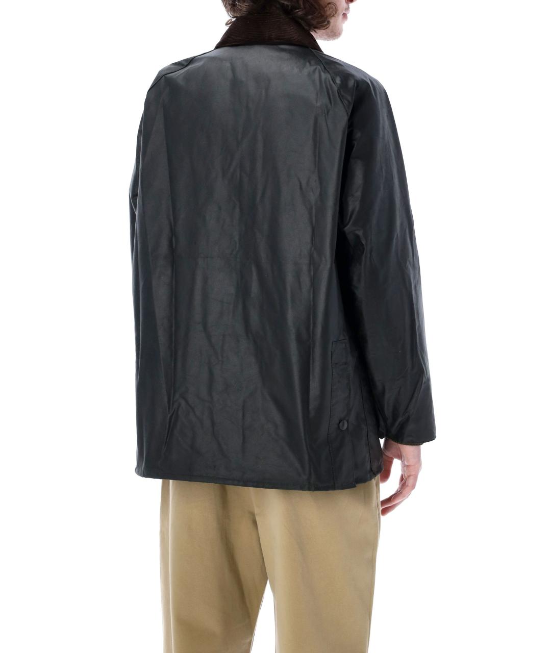 BARBOUR Зеленая хлопковая куртка, фото 2