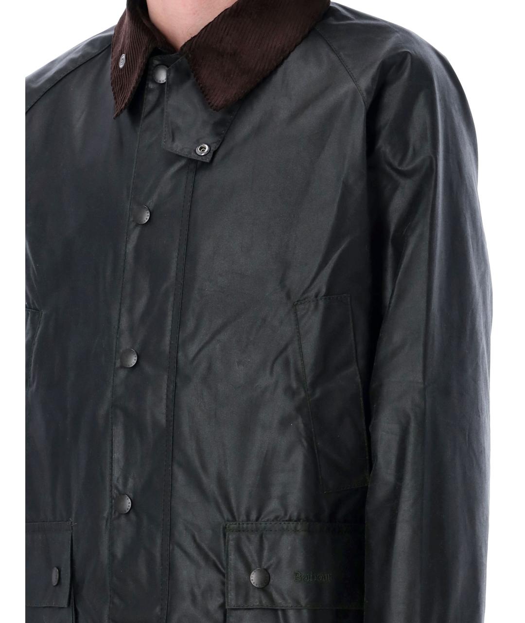 BARBOUR Зеленая хлопковая куртка, фото 3