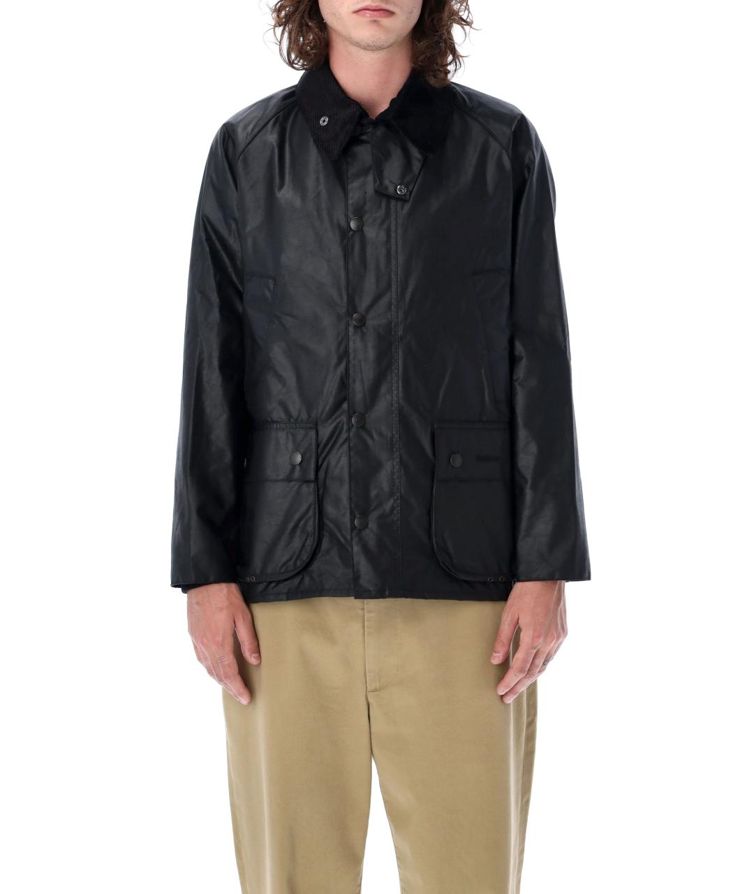 BARBOUR Черная куртка, фото 1