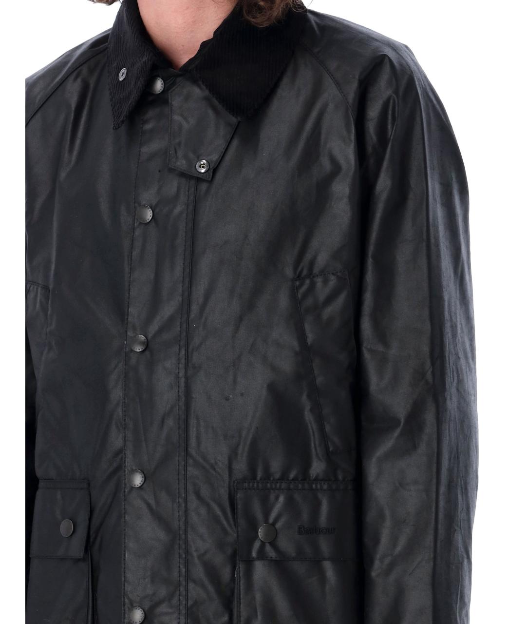 BARBOUR Черная куртка, фото 3