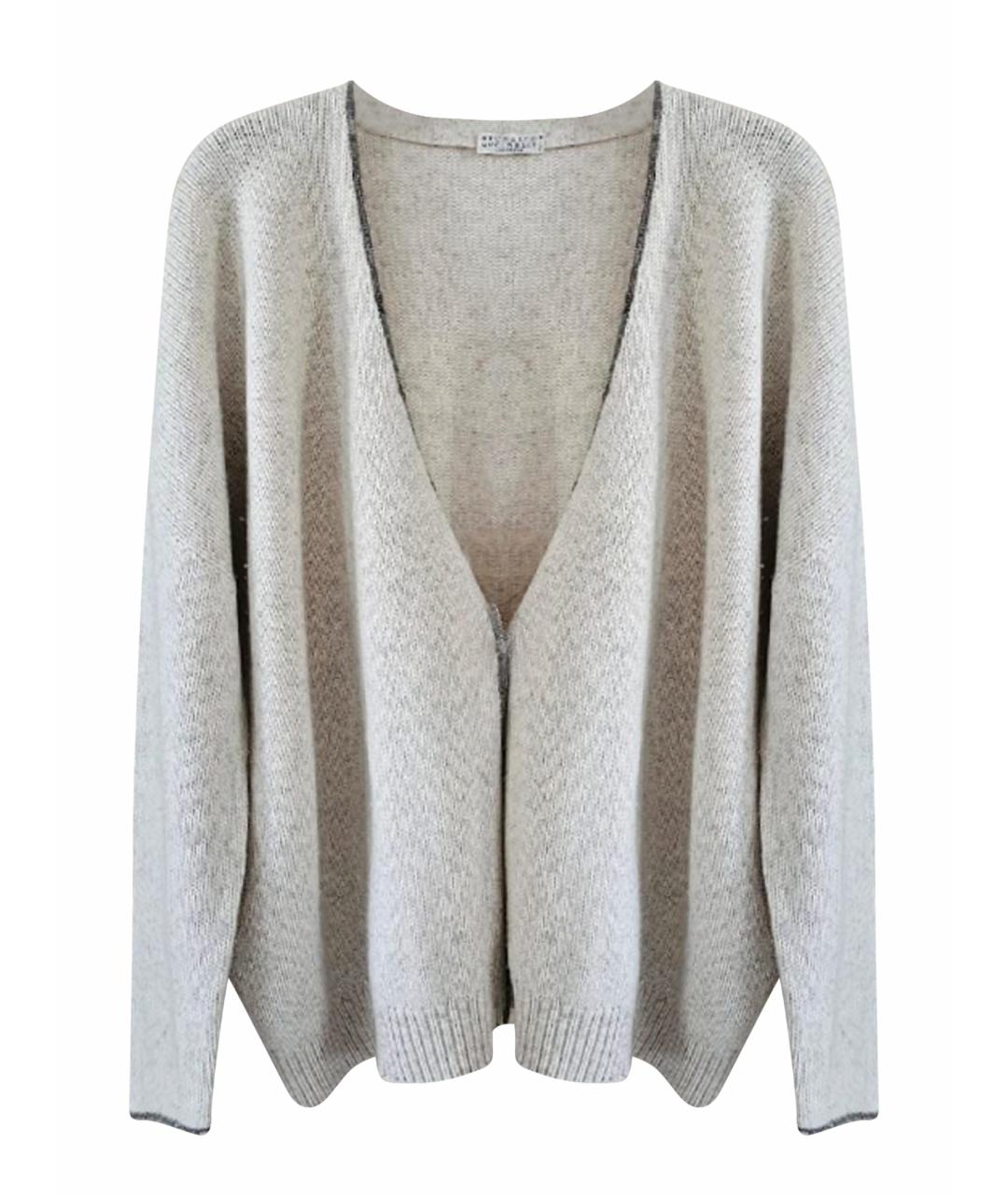 BRUNELLO CUCINELLI Бежевый кардиган, фото 1