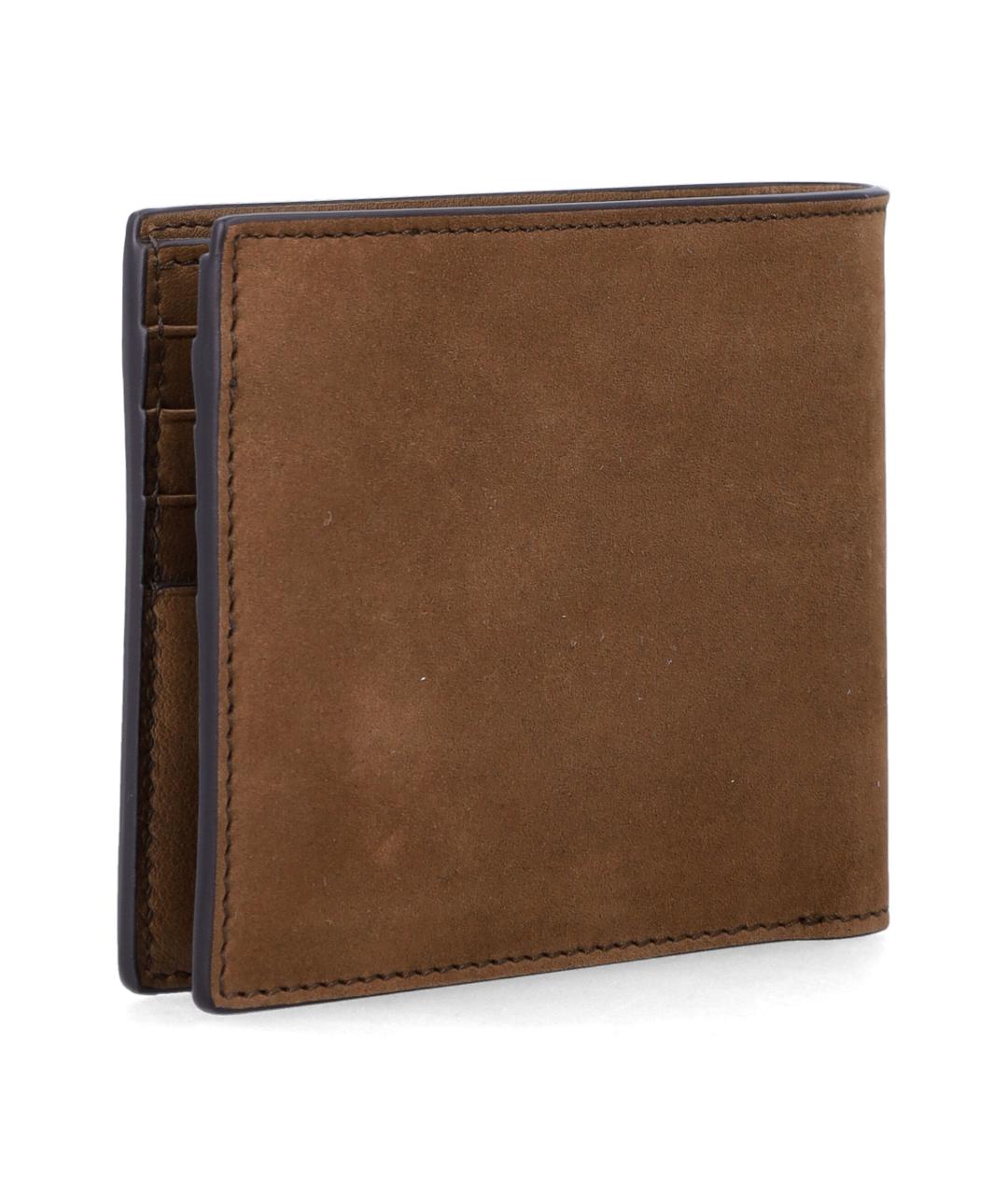 TOM FORD Коричневый кожаный кошелек, фото 2