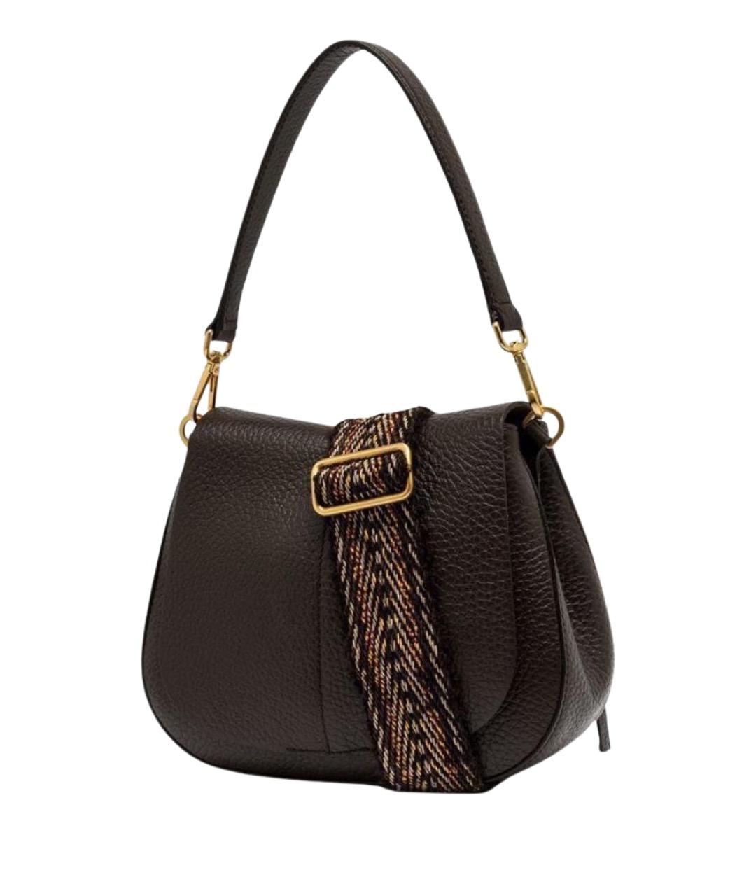 Gianni Chiarini Коричневая кожаная сумка через плечо, фото 1