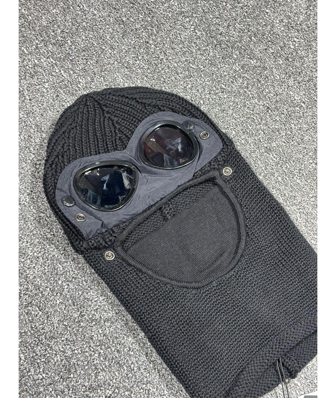 CP COMPANY Черная шерстяная шапка, фото 3