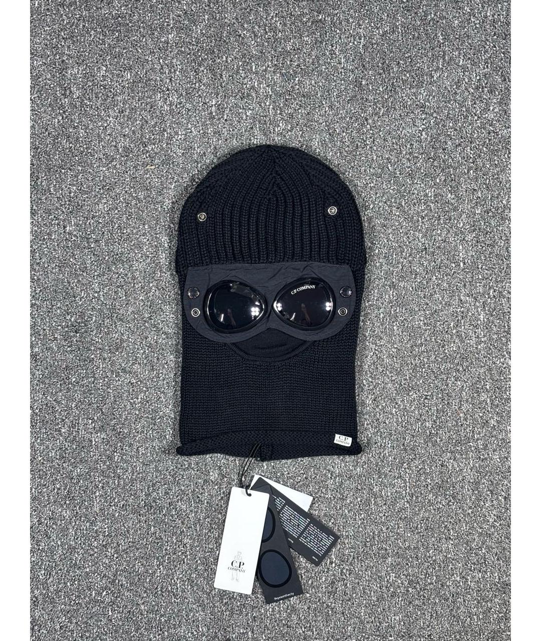 CP COMPANY Черная шерстяная шапка, фото 8