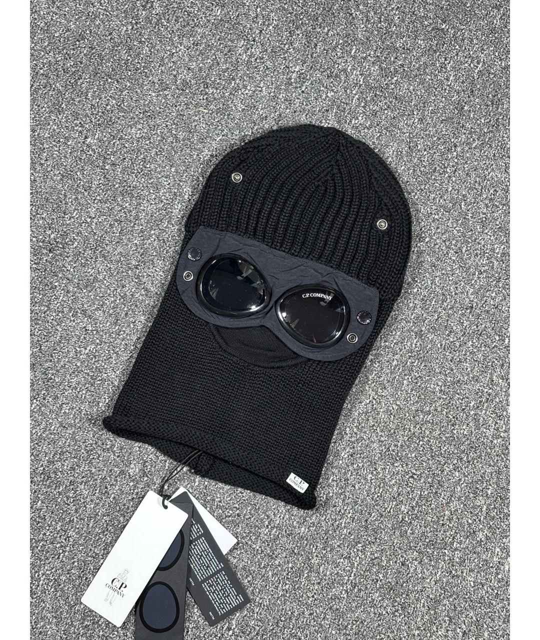 CP COMPANY Черная шерстяная шапка, фото 2