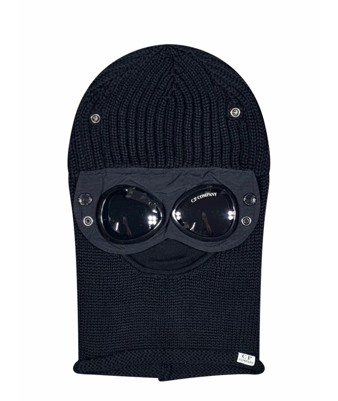 CP COMPANY Черная шерстяная шапка, фото 1