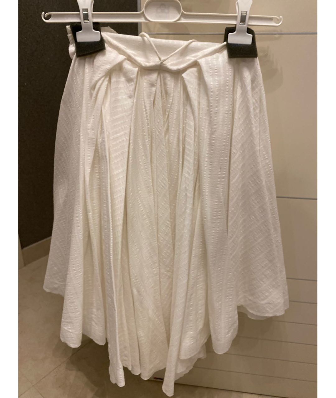 JACQUEMUS Белое хлопковое повседневное платье, фото 5